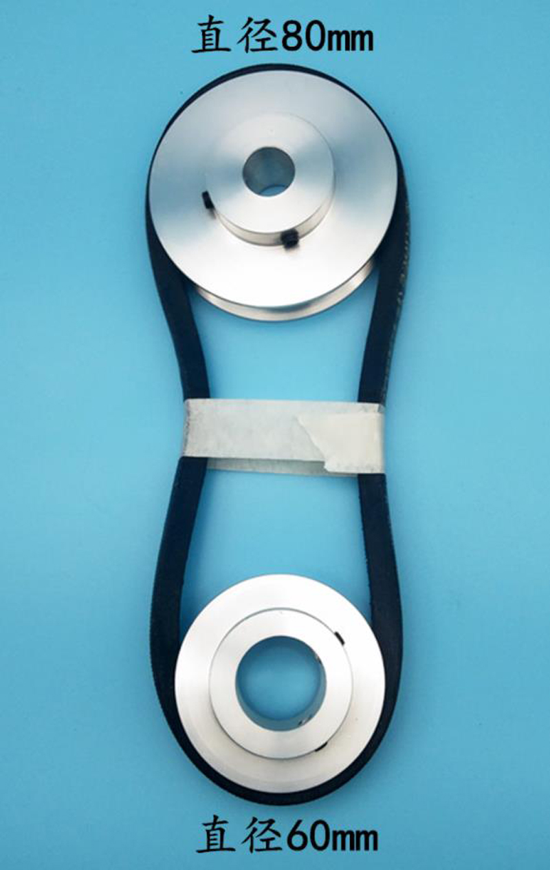 모터 벨트 구동 휠, V 벨트 풀리, 단일 홈, A 타입 V 벨트 풀리, 40mm, 60mm, 80mm, 100mm