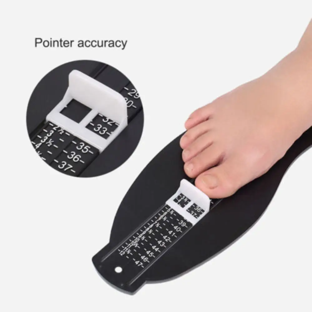 Portable UK Size EU Size Foot Measure Gauge Device Shoes Size Measuring Ruler Hanging Design Foot Care