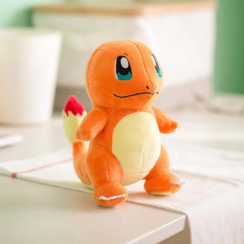 25 см плюшевые игрушки с покемонами Kawaii Пикачу Сквиртл черепаха Charmander Jigglypuff Bulbasaur Psyduck Pokémon аниме детский подарок