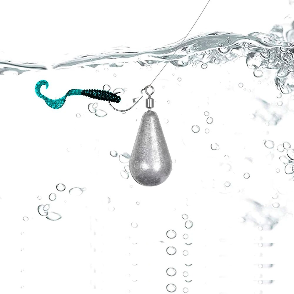 10pcs/lot Fishing Weight Sinkers Drop Shot Weights For Bass Fishing Tackle Accessories 3.5g 5g 7g 10g 14g 20g
