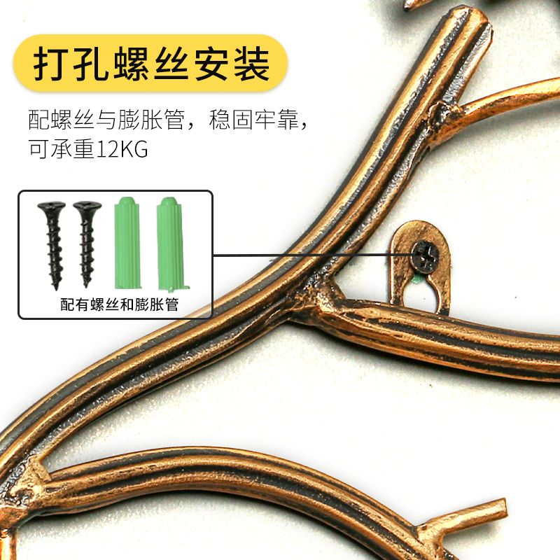 Colgador de ropa creativo para colgar en la pared, para puerta perchero, sin agujeros en la entrada