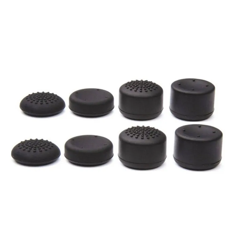 Universal Silicone Analógico Stick Grip Caps, Joystick Gamepad, Polegar Grips Acessórios, Fit para PS4, PS5, Switch Pro, Xbox Controller, 8Pcs