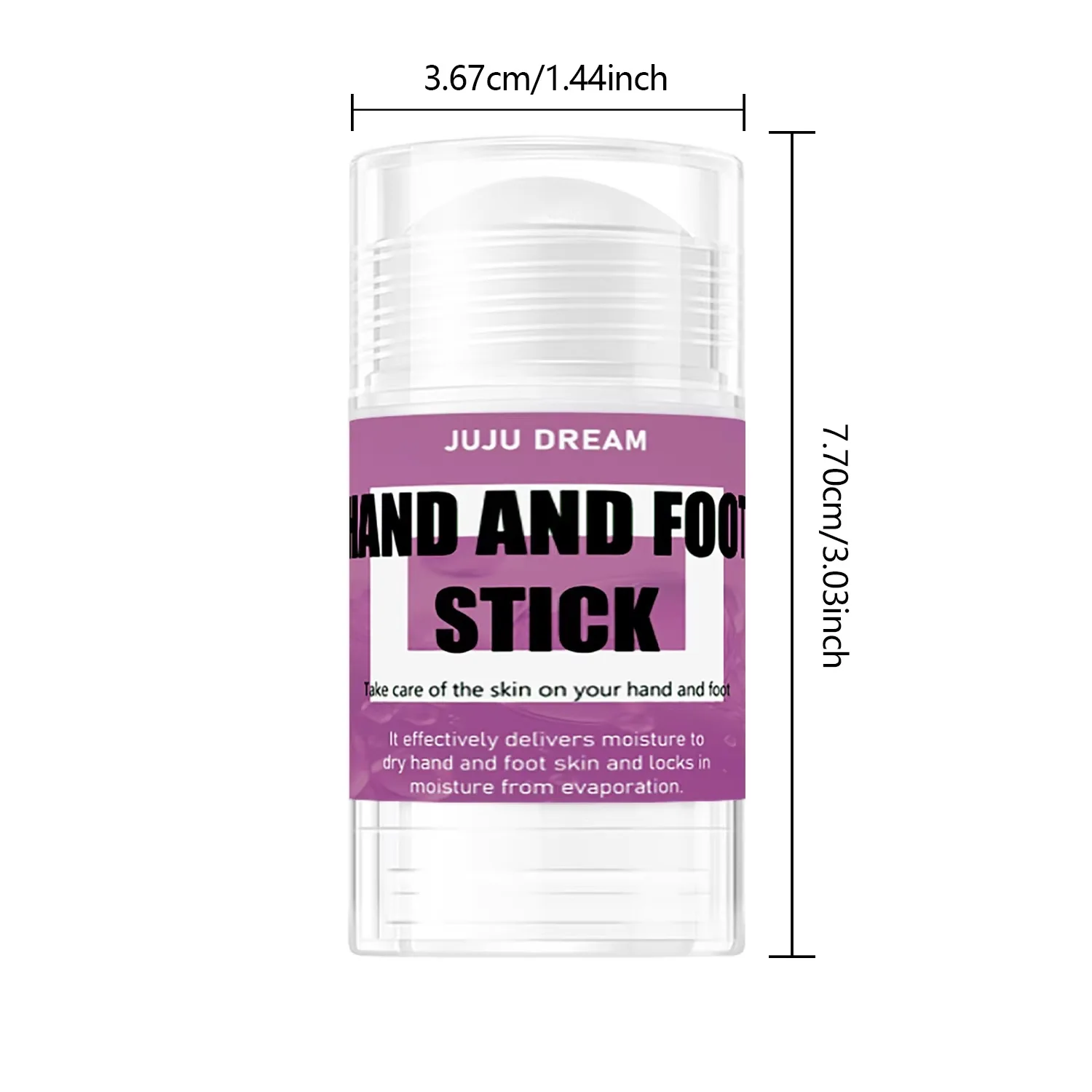 Stick per la cura dei piedi e delle mani con glicerina di urea, riparazione idratante per pelli secche e screpolate, formula delicata, idratazione duratura, unisex