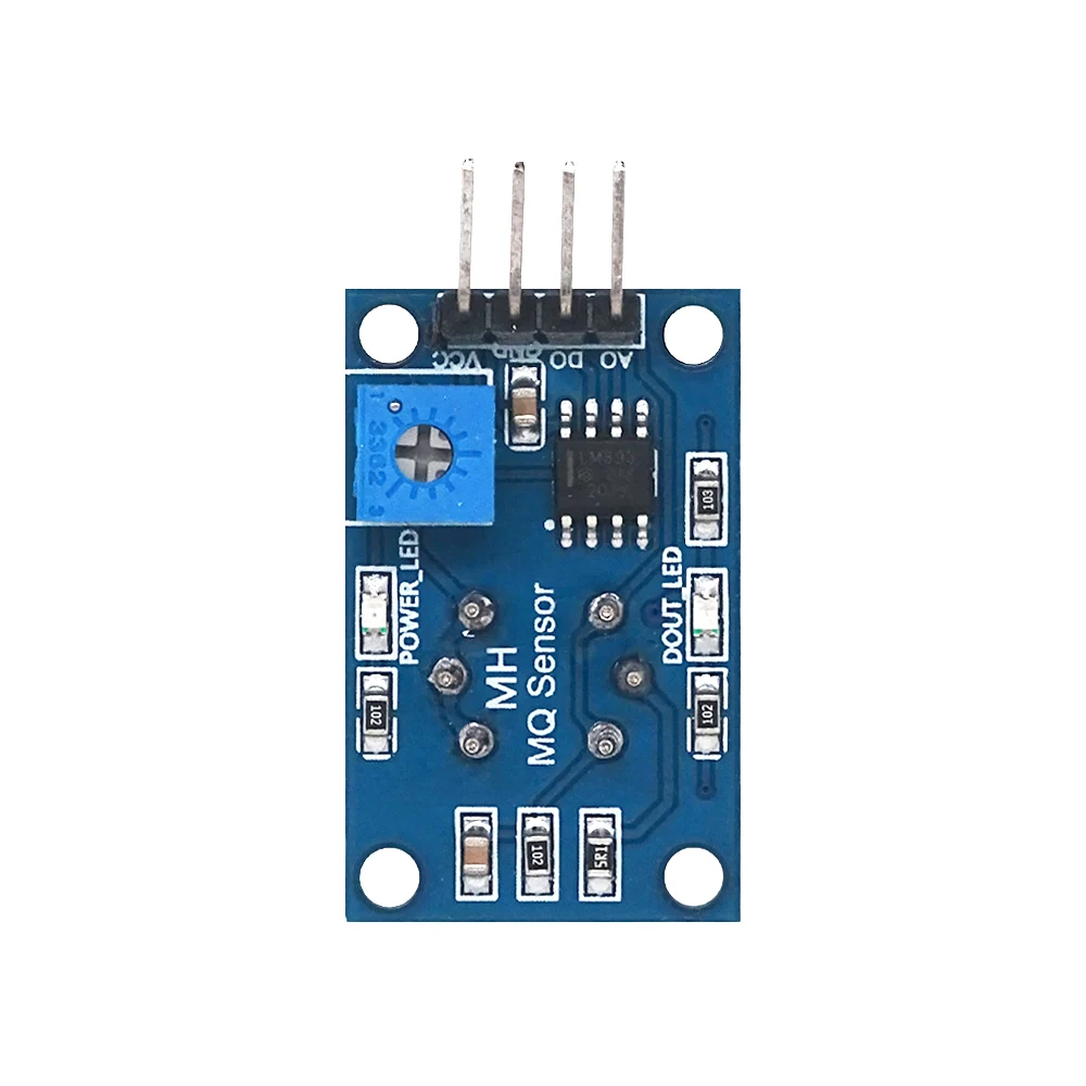 MQ-2 MQ-3 MQ-4 MQ-5 MQ-6 MQ-7 MQ-8 MQ-9 MQ-135 Erkennung Rauchmethan Flüssiggas Sensormodul für Arduino Starter