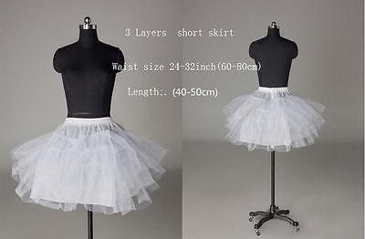 NEU 12Style Weiß A-Linie/Hoop/Hoopless Hochzeit Krinoline Petticoat/Unterrock-SN