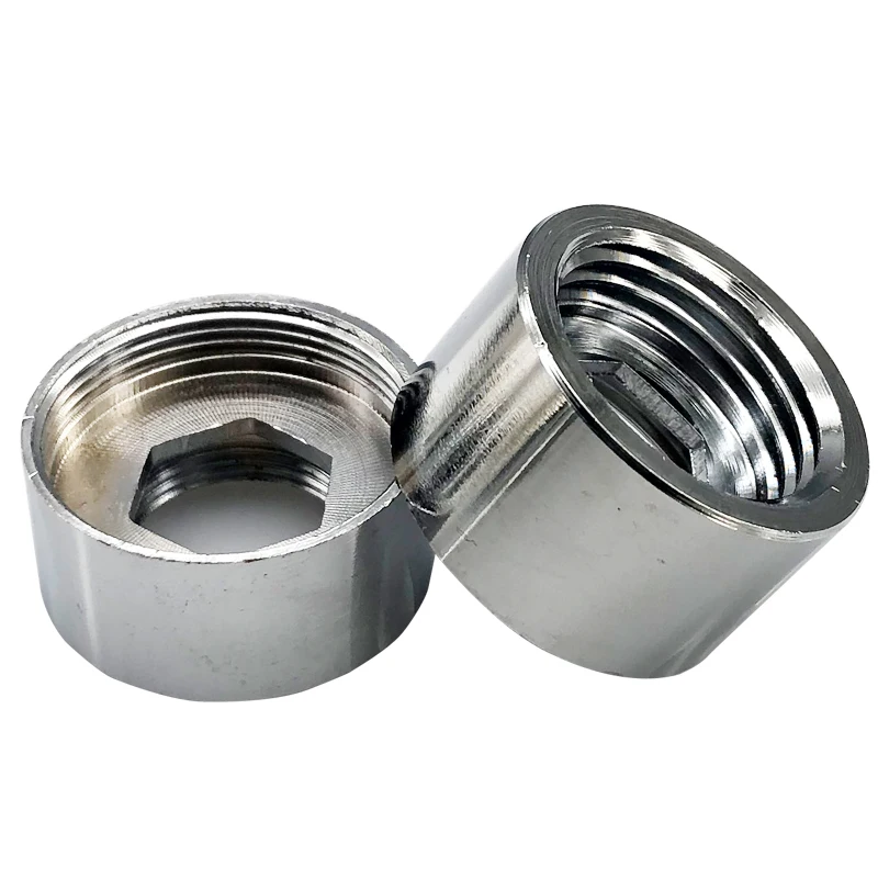 Transferencia F24 a 16 18 19 20 22 24 1/2 ''hembra x adaptador de grifo de tornillo hembra, aireador de cocina y baño, conector de cinta de junta de latón