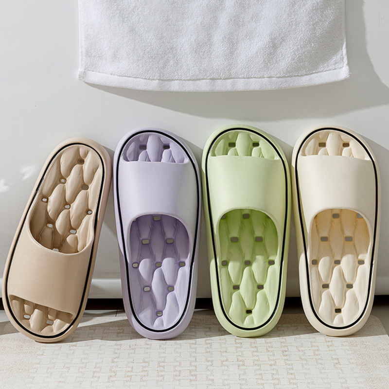 Lekkende Slippers Voor Mannen Nieuwe Zomer Indoor Huis Badkamer Anti-Slip Slippers Voor Vrouwen Paar Hol
