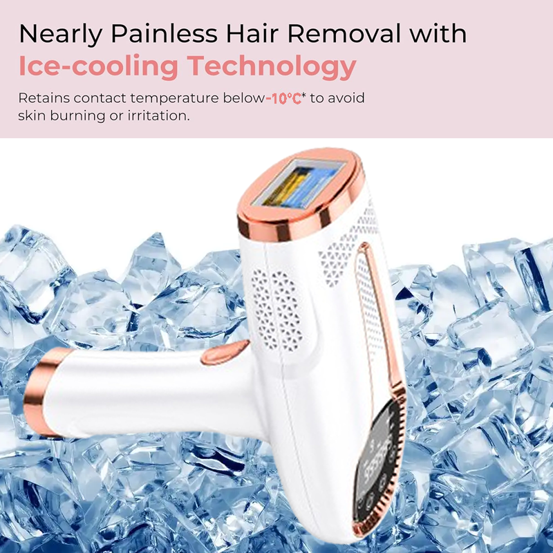 4-in-1 Laser Epilator Laser Heet Verkoop Permanente IPL Photoepilator Ontharing Pijnloze Elektrische Epilator Machine