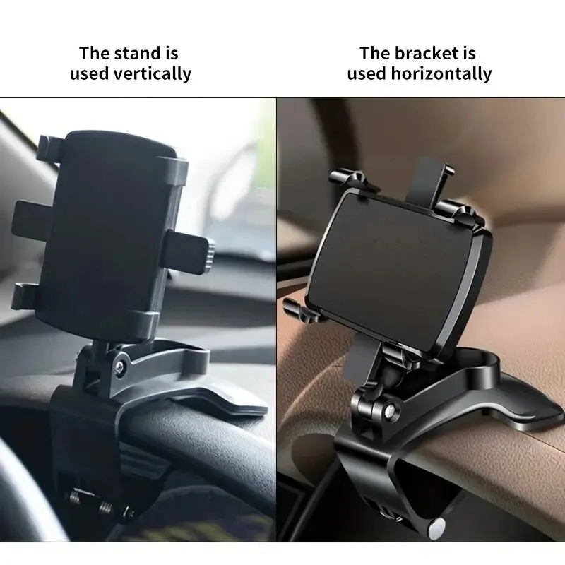 Uchwyt na telefon samochodowy uniwersalny uchwyt na deskę rozdzielczą uchwyt samochodowy GPS telefon komórkowy wsparcie w uchwycie samochodowym dla iPhone Samsung Xiaomi