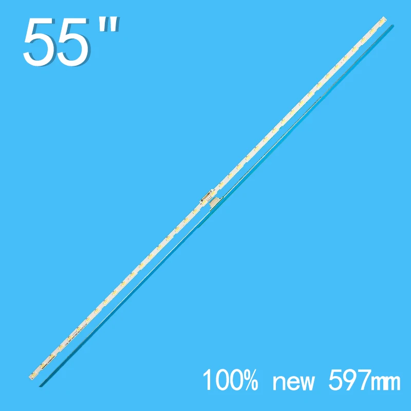 Tira de LED para iluminación trasera 40 LED para TV de 55 "UN55NU7300F UE55NU7105KXXC AOT_55_NU7300_NU7100 55NU710C BN96-45913A BN61-15485A