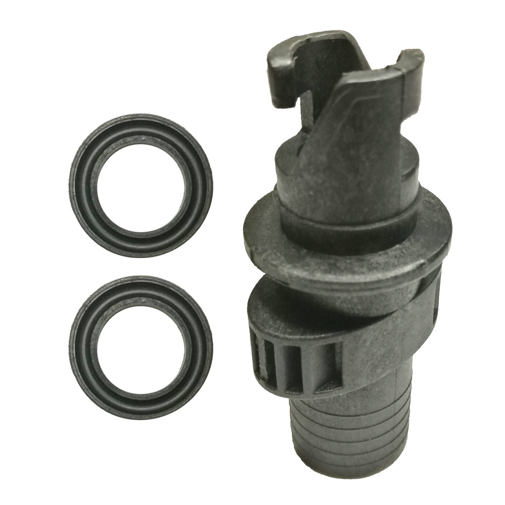 Adaptador de válvula de aire para barco inflable para Kayak, adaptador de válvula de bote de inflado, conector de válvula de tornillo de manguera de bomba de aire