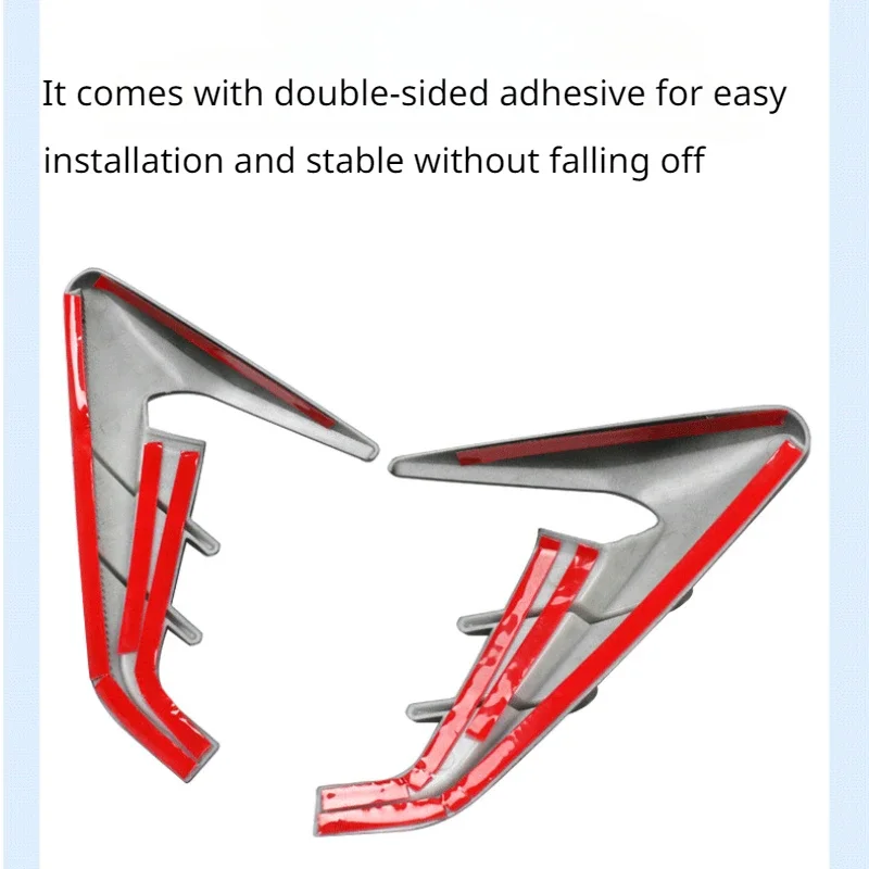 Side Camera Cover for Tesla Model Y/3+ Highland 2024 Leaf Board Camera Protective Cover Thunder Side Sign Decoration Accessories