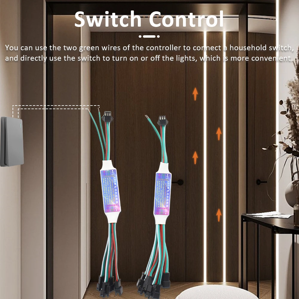 WS2811 น้ําไหล LED Strip COB 24V 10M 15M 20M WARM Cool สีขาว Sequential Horse Race LED เทปพร้อม SYNC รีโมทคอนโทรล