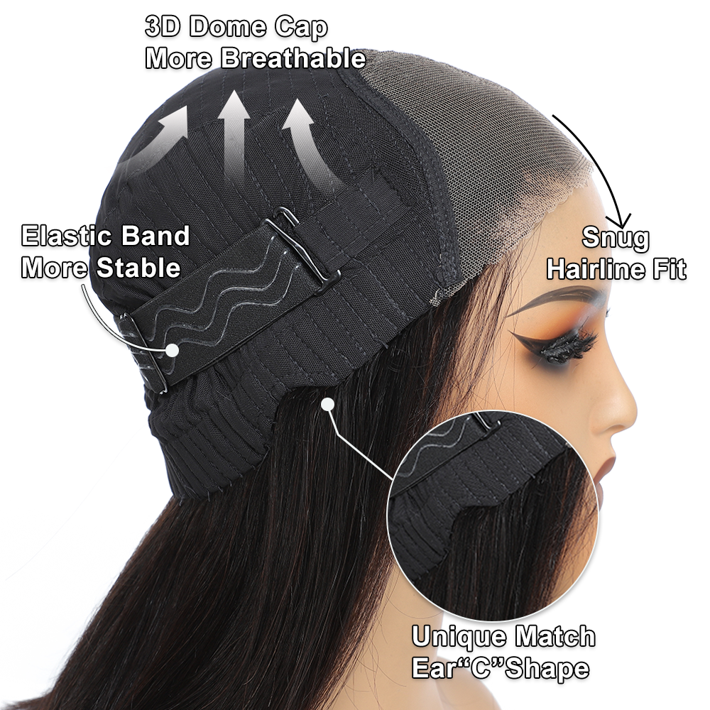 밥 가발 인간의 머리카락 글루리스 가발 인간의 머리카락 미리 뽑은 밥 가발 인간의 머리카락 13X4 인간의 머리카락 레이스 정면 가발 스트레이트 레이스 프론트