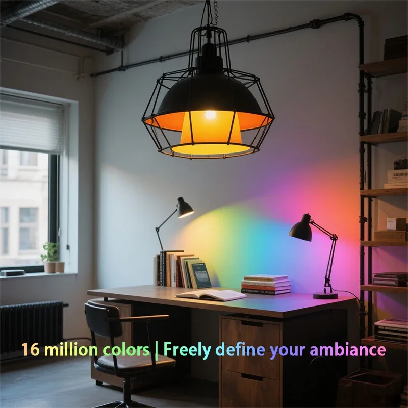 Lampadine a LED AC 220V E27 RGBW Bombillas Lampada a LED Telecomando IR Modificabile Colorato RGB Bianco Ampole Faretto Lampadina a LED