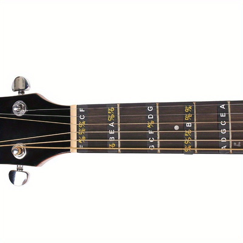 1 pc Gitarren Griffbrett Aufkleber Skala Note Aufkleber geeignet für klassische akustische E-Gitarre
