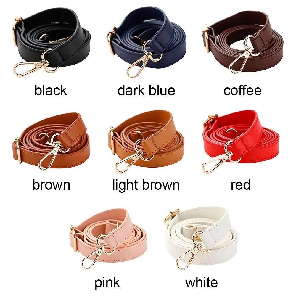 Bolso ajustable de 130cm a la moda, asa de repuesto para bolsos, correa para mujer, piezas para bolso de hombro de cuero, cinturones, correa, accesorios para bolso
