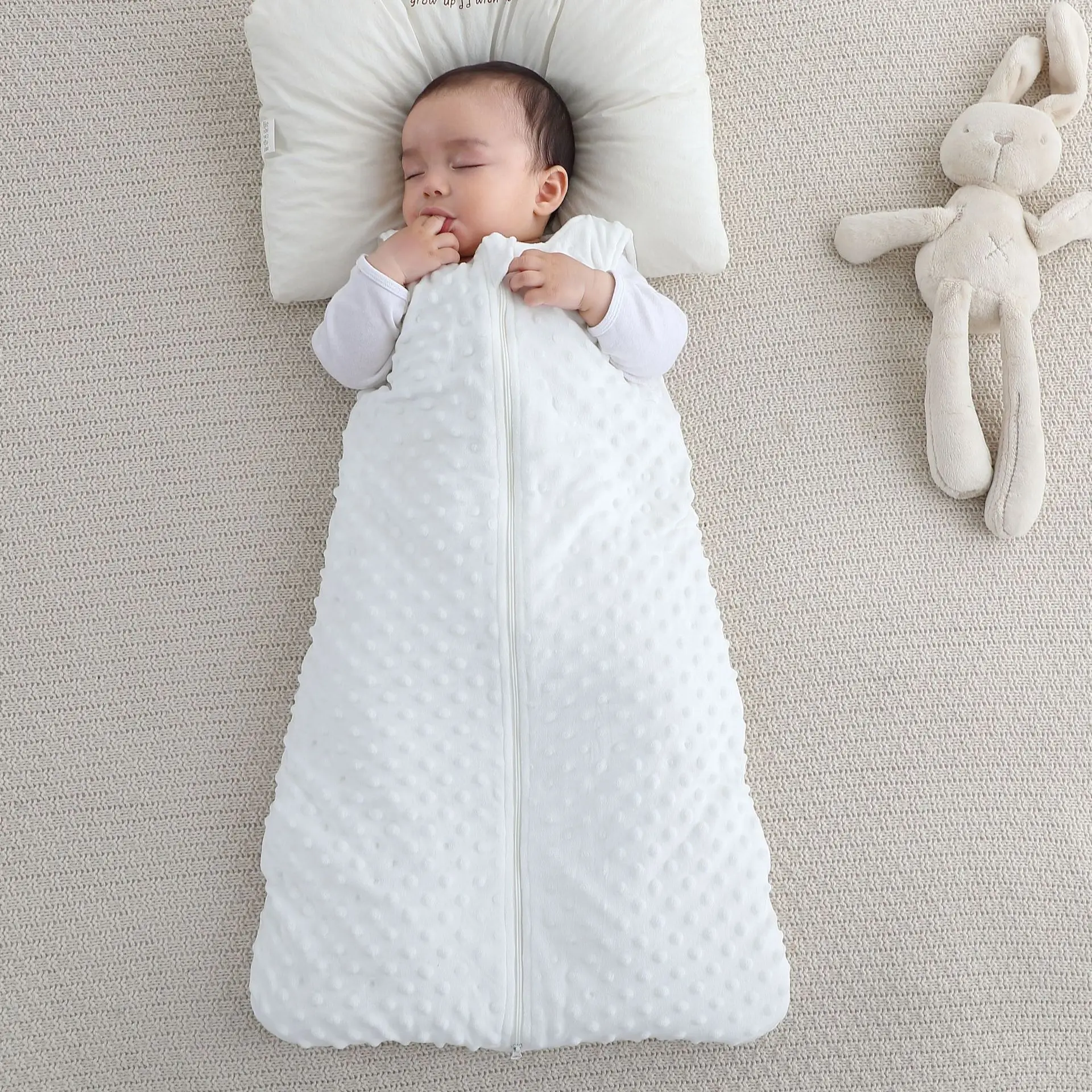 เด็กสวมใส่ผ้าห่ม Swaddle TRANSITION ถุงนอนแขนกุดนุ่มทารกแรกเกิดถุงนอนผ้าห่มอุ่นเสื้อกั๊ก Sleep Sack ผ้าปูที่นอน