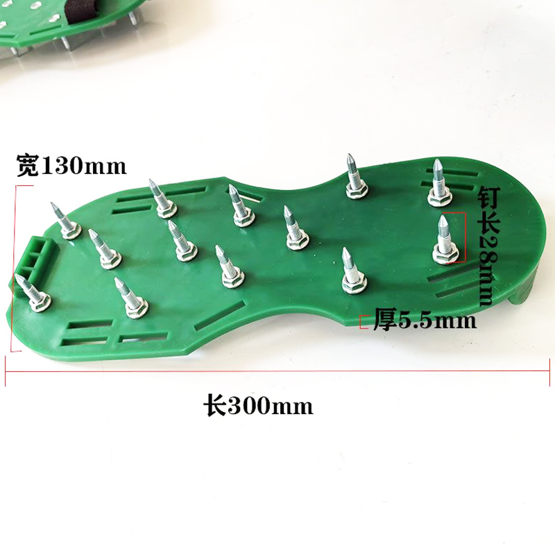 Courtyard Garden Loosening Shoes Lawn Aerator Grass Spikes Shoe Cement Self Leveling Construction Tool Epoxy Floor Paint Shoes