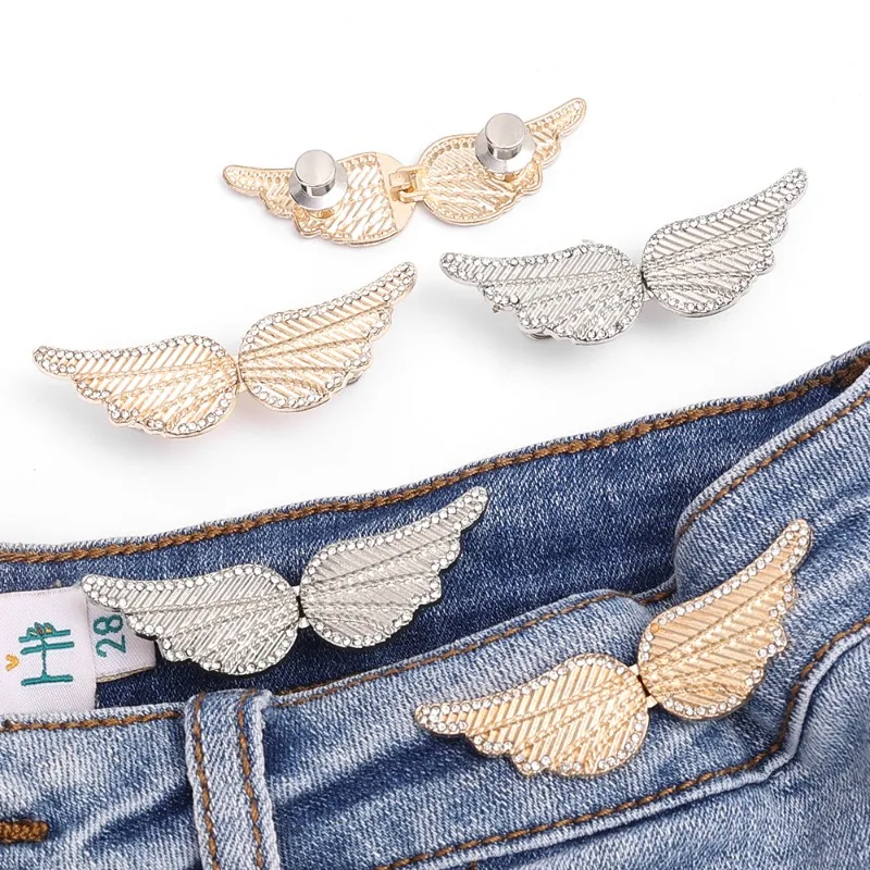 Draagbare engelenvleugels Naadloze tailleknoppen Broek Taille Maataanpassing Gereedschap Broek Maataanpassing Aanscherping Jeans Taillegesp