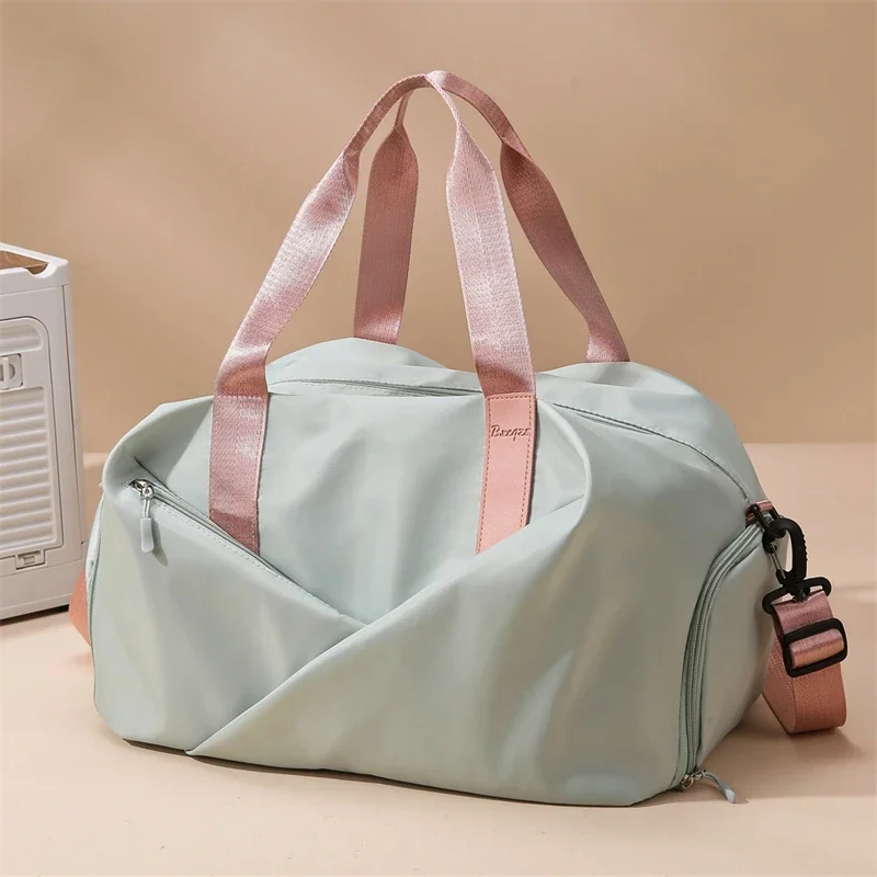 Bolsos de viaje informales Oxford con cremallera para mujer, bolsos de viaje ligeros Unisex con múltiples bolsillos de alta capacidad, a la venta, novedad de 2024