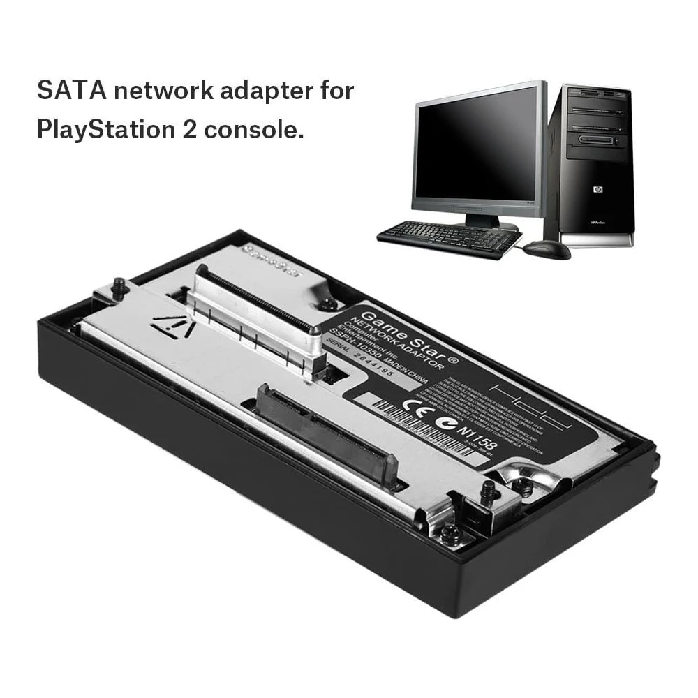 Sata Interface Network Adapter For Sony PS2 Fat Game Console SATA HDD Hard Disk Adapter For Playstation 2 Gaming Accessories