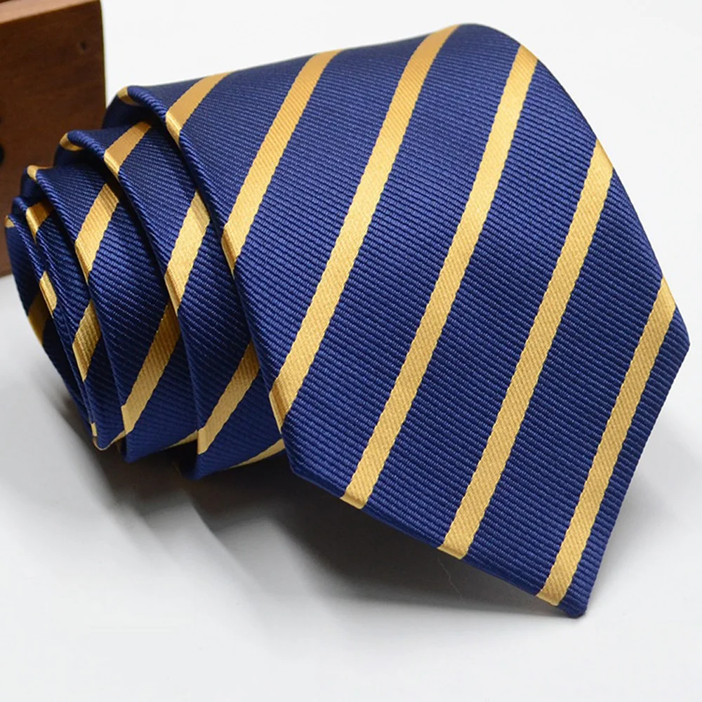Corbata clásica a rayas para hombre, corbata Formal de negocios para boda, 8cm, azul, negro, rosa, rojo, corbatas, accesorios de vestido de camisa a la moda