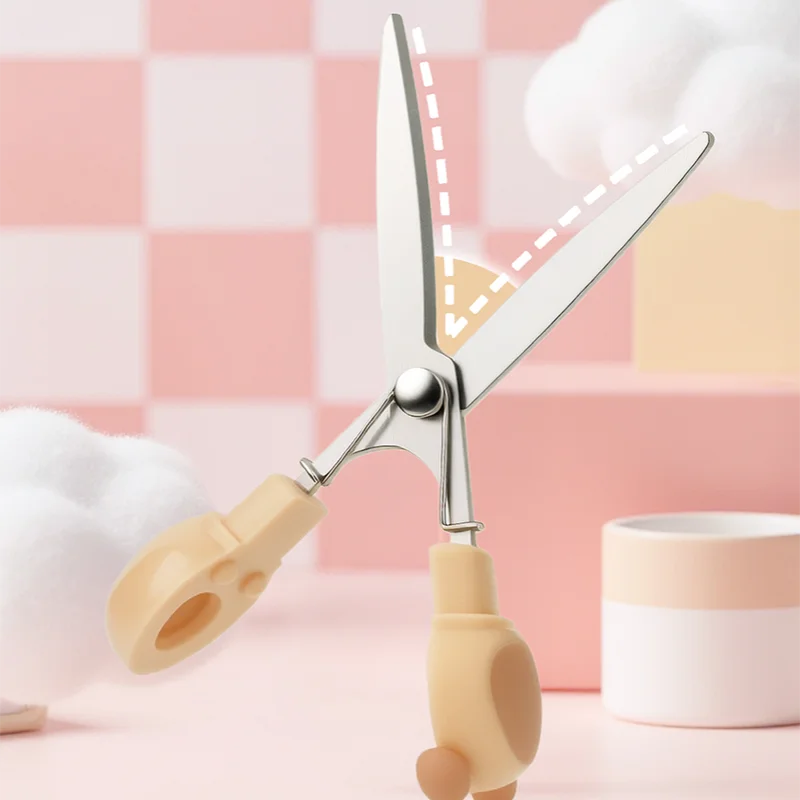 2Style 1Pc/bag Capybara Scissors Cute Compact Portable DIY Handbook Paper Cutting Stationery Scissors