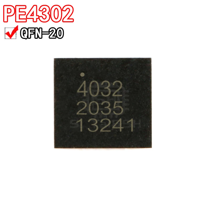 5 Stück PE4302-52 Siebdruck 4302 Digitaldämpfer-Chip-Paket Datensystem