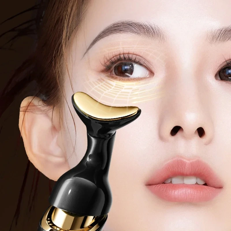 Masajeador facial de microcorriente: levanta y firme la piel, reduce las arrugas, rejuvenecimiento de rostro, cuello y ojos