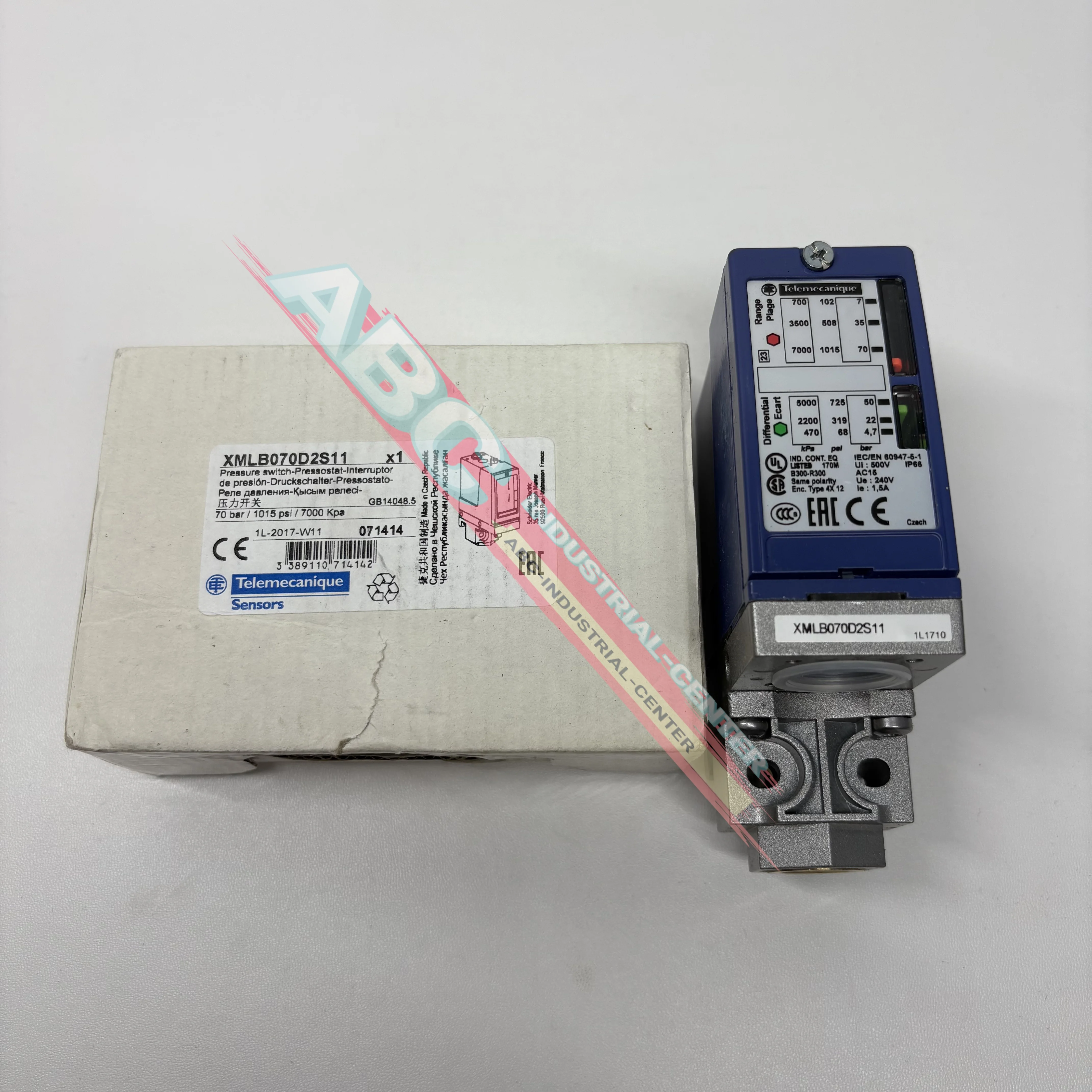 Nuevo interruptor de presión original XMLB070D2S11