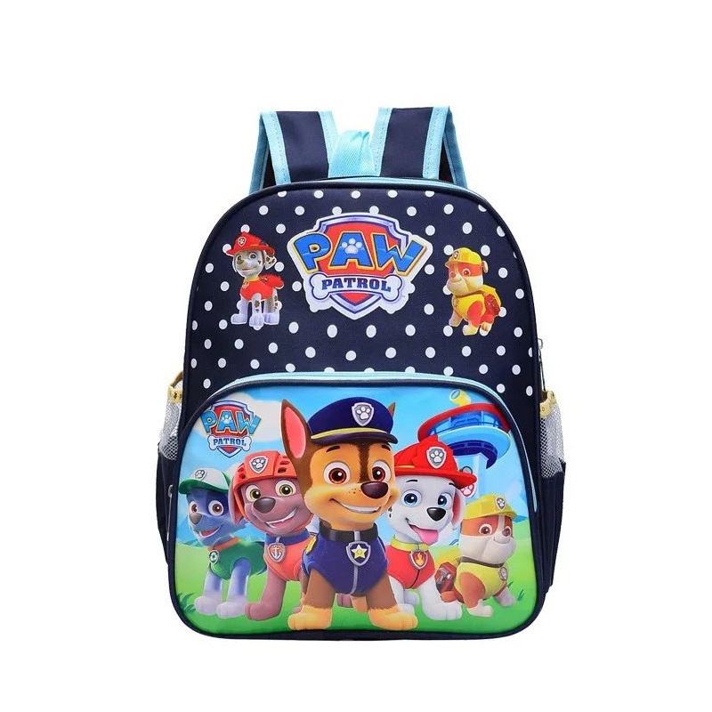Paw Patrol Kids Peripheral Backpack, Kawaii Puppy Print School Backpack, Cute Bag