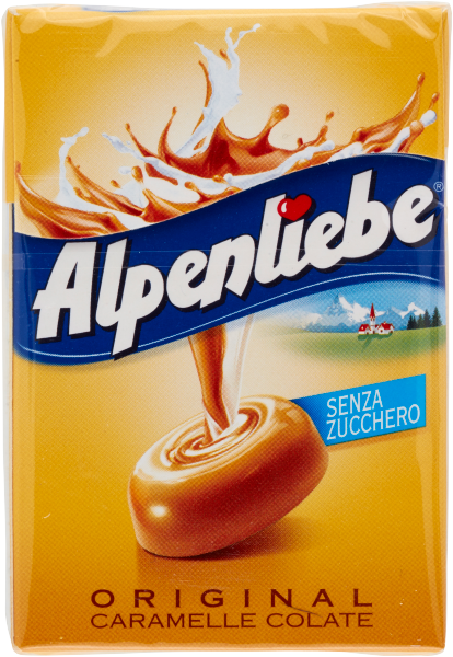 Karamellbonbons ohne Zucker 49g - Alpenliebe