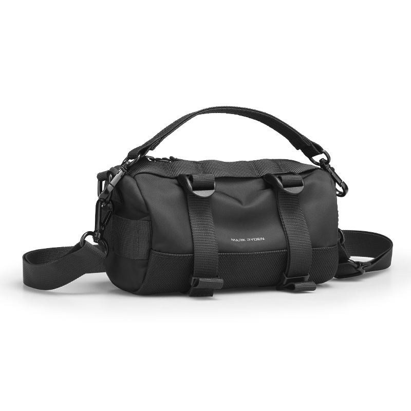 MARKRYDEN Marca Casual Bolsa Crossbody Diária em Forma de Cilindro para Homens e Mulheres