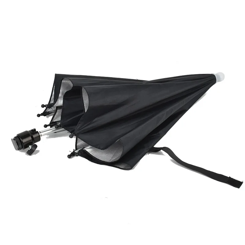 1 Máy Tính 50CM Màu Đen Máy Ảnh Dslr Dù Che Nắng Mưa Giá Đỡ Cho Tướng Camera Camera Chụp Ảnh Dù