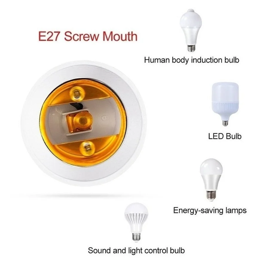 Conversor de suporte de lâmpada e14 para e27, base de soquete à prova de fogo, 220v, adaptador de lâmpada, acessórios de iluminação de conversão