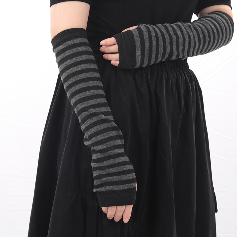Anime Handschuhe Cosplay Darkly Ninja Fäustlinge Über Ärmel Mann Frauen Mode Sonnenschutz Warm Halten Manschette Lolita Fingerlose Armstulpen