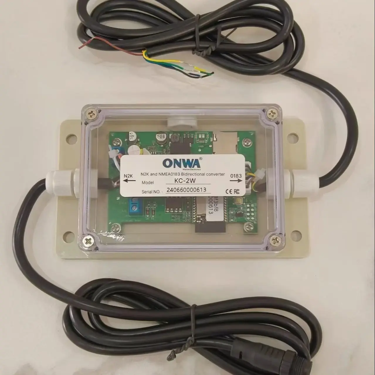 Convertidor bidireccional NMEA2000 y NMEA0183 Convertidor NMEA0183 a N2K KC-2W Módulo WIFI KC-2W