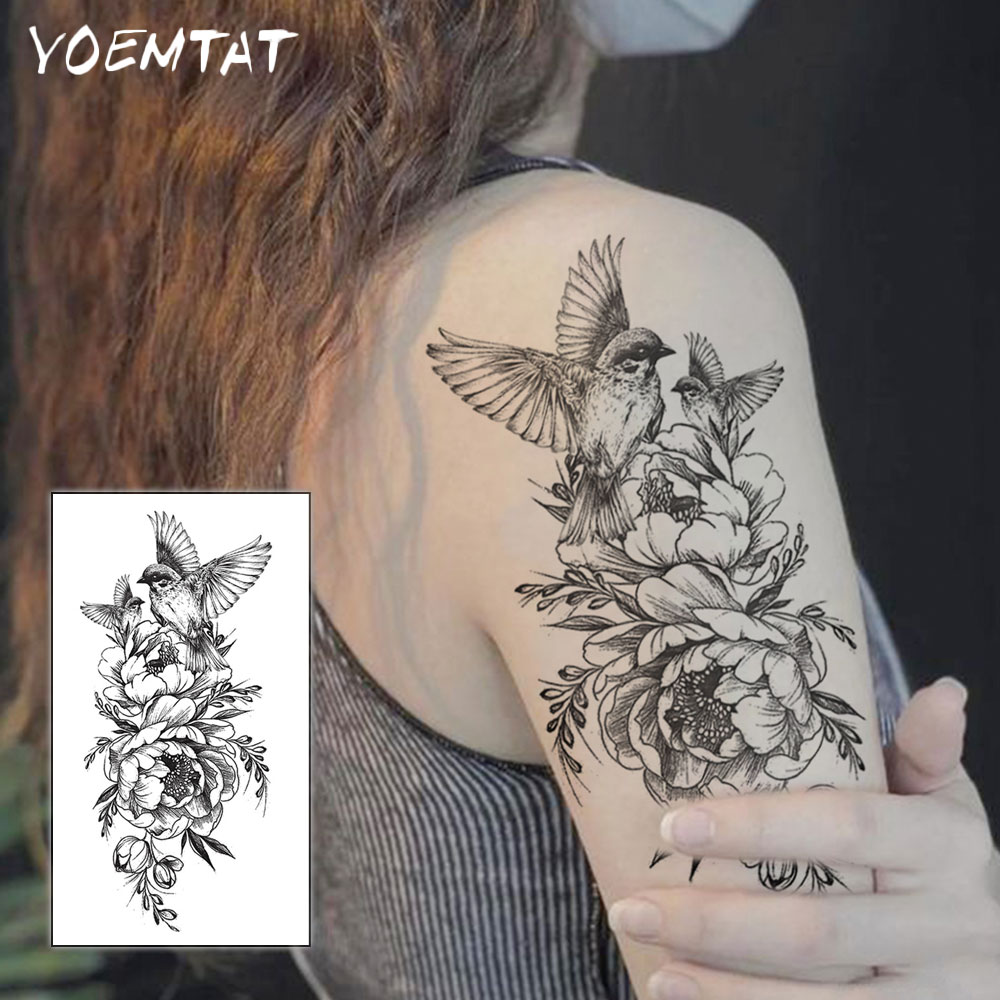 กันน้ําชั่วคราว Tattoo สติก