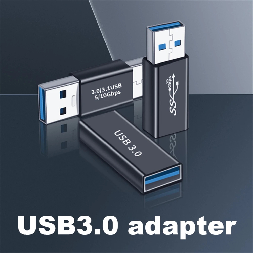 Typ A Buchse auf A Buchse Adapter Typ C Adapter USB3.0 Stecker auf Micro USB Konverter 10 GBps Geeignet für Laptop