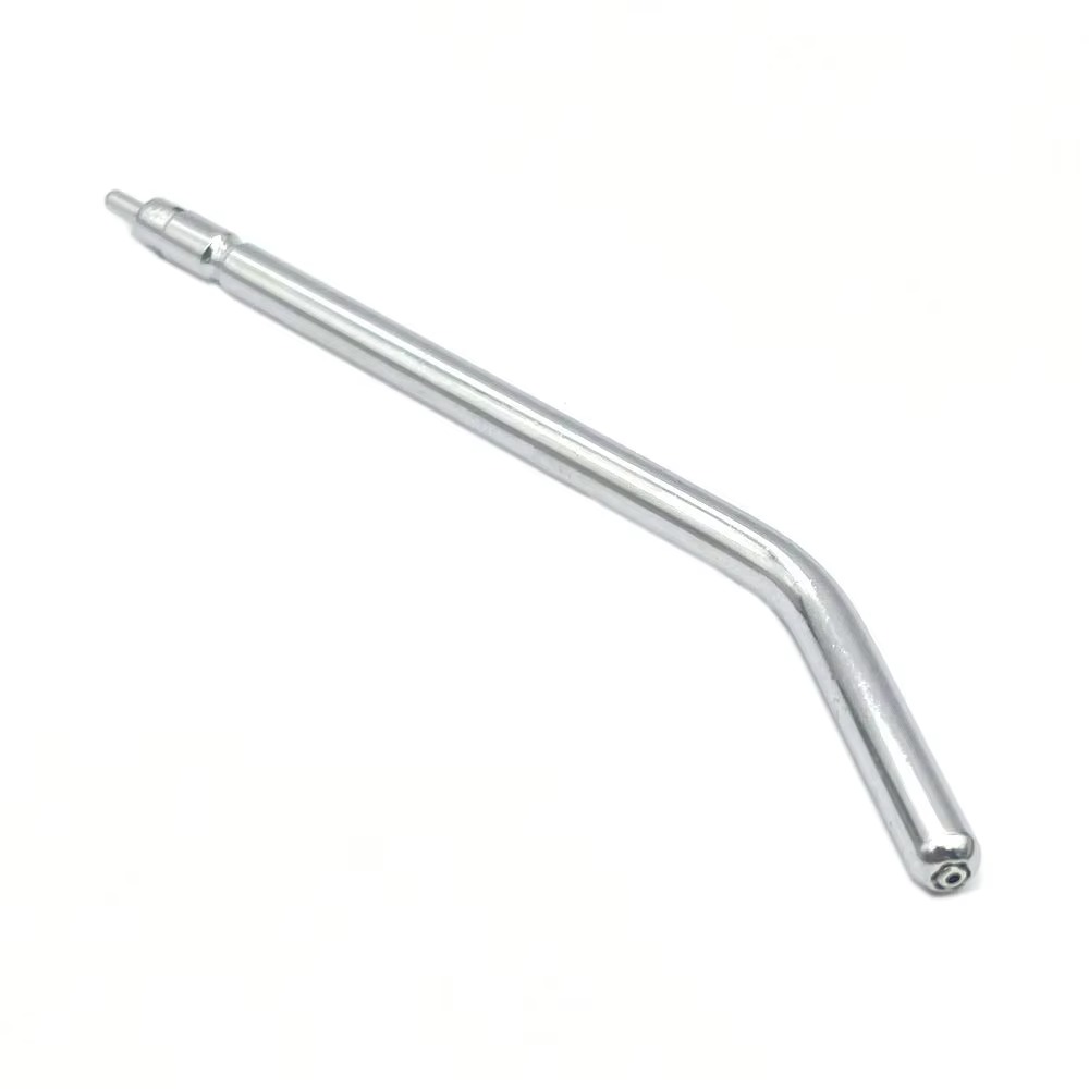 Seringa tripla de ar dental de aço inoxidável, 3 vias, spray de água e ar dental, pontas de bicos para clareamento dos dentes, com 10 peças