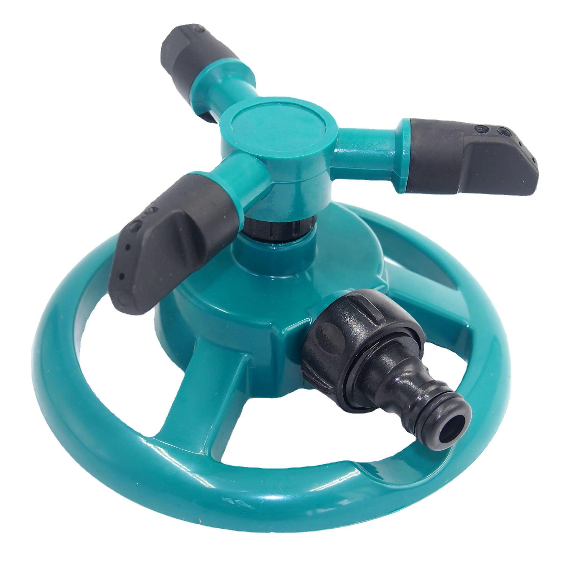 Ugello per irrigazione Rotazione automatica a 360 gradi Spruzzo d'acqua Giardino Prato Irrigatore automatico Irrigazione da giardino Forniture per irrigazione
