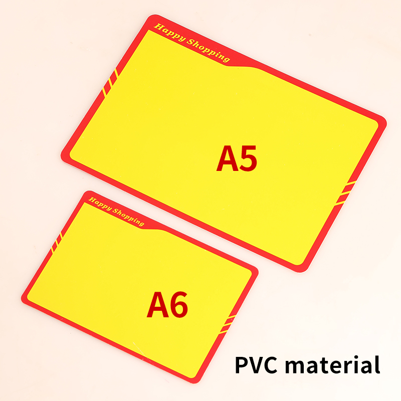 10 Pcs ผลไม้ราคาชั้นวางซูเปอร์มาร์เก็ตกันน้ำ Erasable ป้ายผักสดน้ำผลิตภัณฑ์แบรนด์ส่งเสริมการขาย