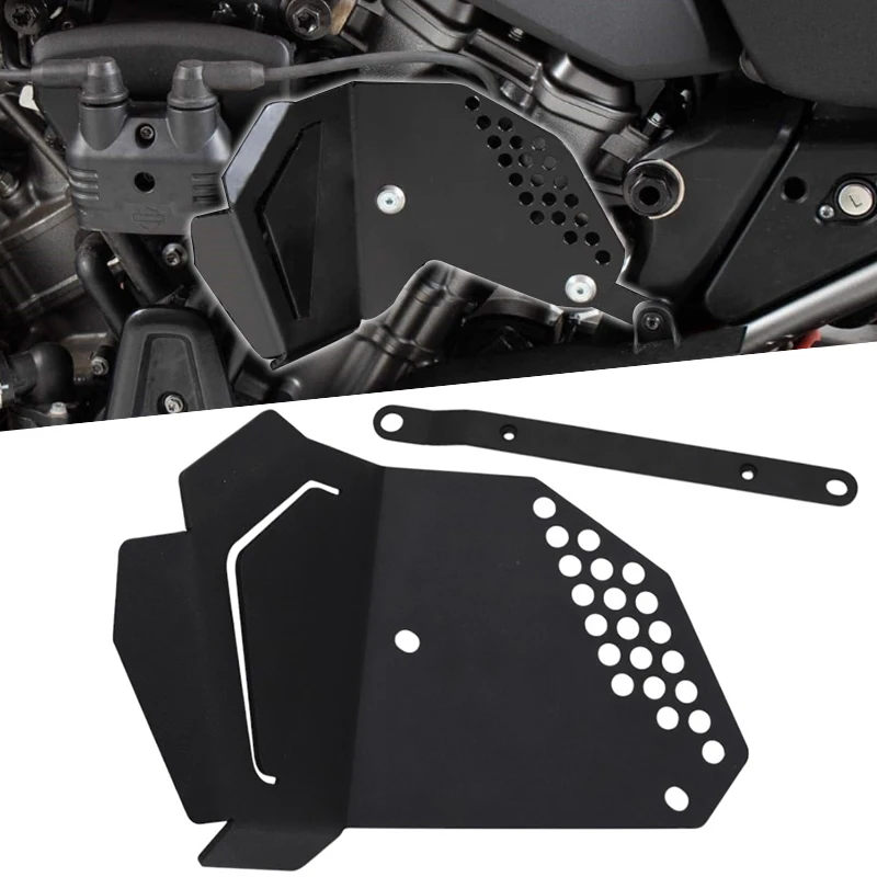 Penutup Pelindung Throttle Pelindung Panas Mesin Bingkai Tengah untuk Pan America 1250 1250S PAN AMERICA1250 2020 2021 2022 Pelindung Katup