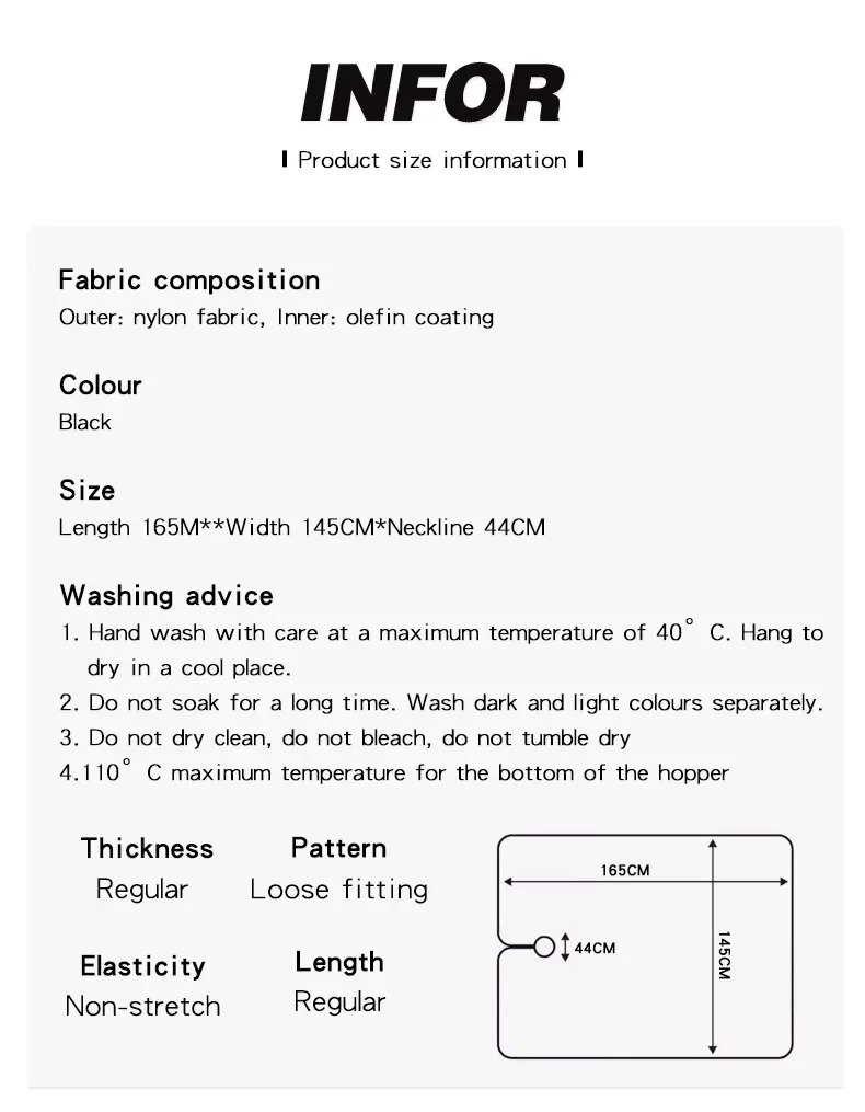 Professional Hair Cutting Cape with Adjustable Snap Closure  Salon Barber Cape Waterproof Hairdressing Salon Cape