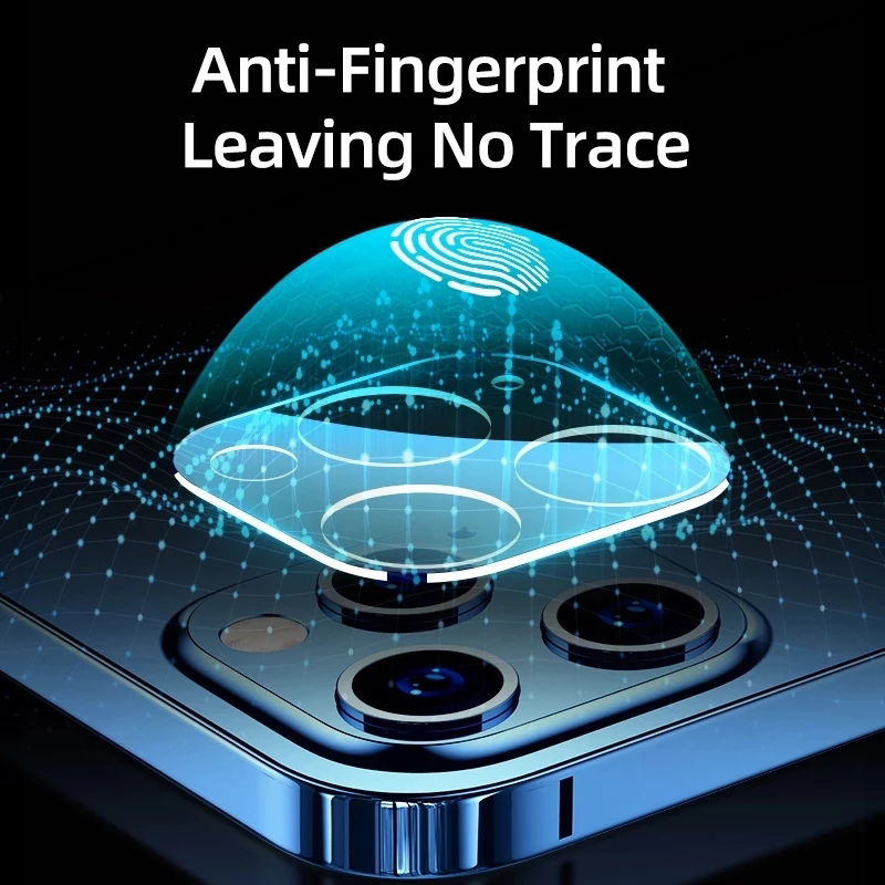 Película de vidrio de protección de lente de cámara HD para iPhone 16 14 15 Pro Max Plus Protector de lente de cubierta completa para iPhone 13 11 12 PRO MAX Mini