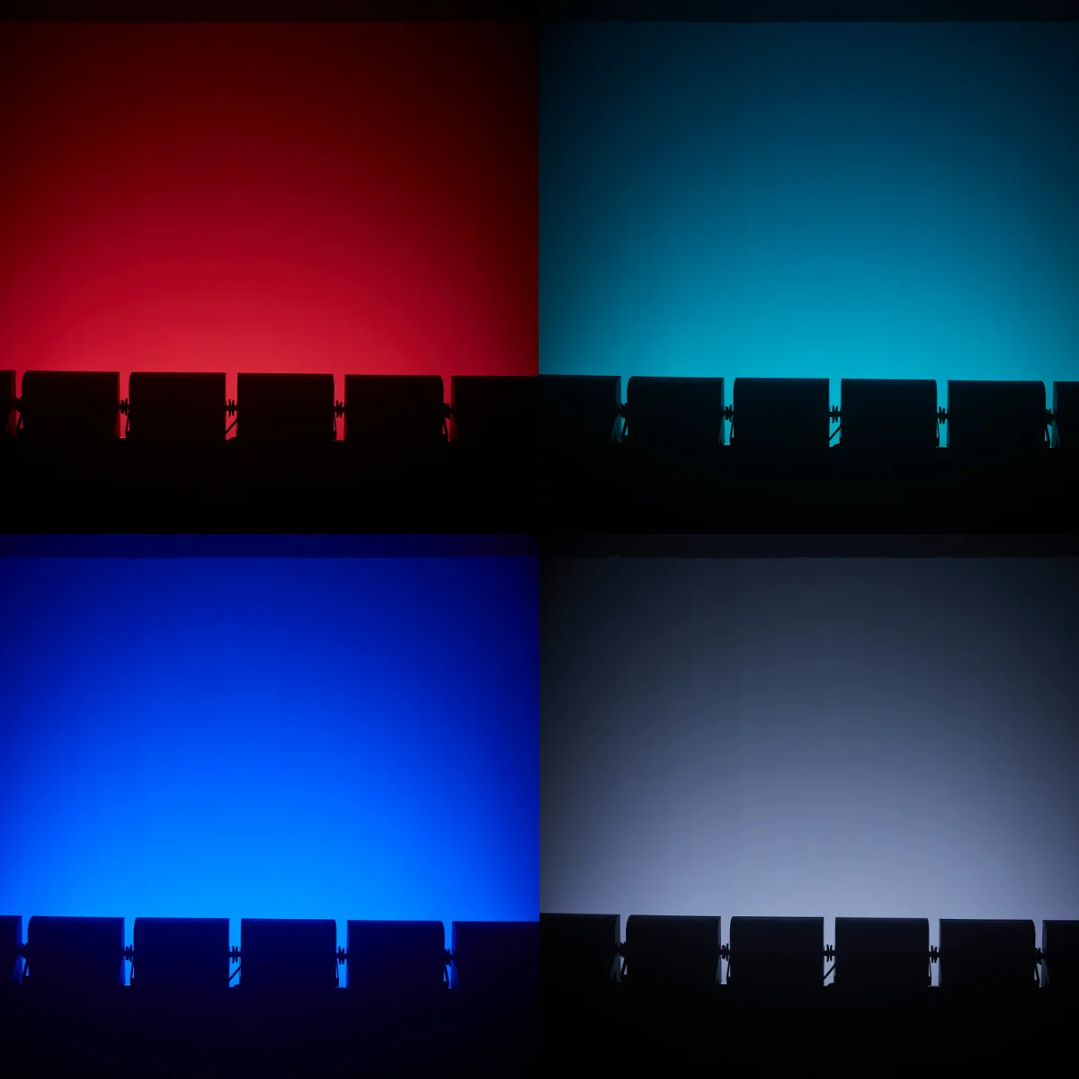 4 teile/los 60 W Mni LED Strobe RGBW 4in1 8 Partition Weiß 8000 K DMX Super Helle Waschen Dj bar Strobe Bühne Lichteffekte