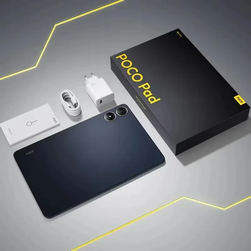 POCO-Tablet Versão Global, Octa Core, Dolby Atmos, Snapdragon 7s, Gen 2, 12.1 ", 2.5K Display, Bateria 10000mAh