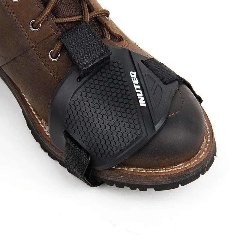 1pc Motorrad Shift Pad Gummi Boot Schutzhülle Einstellbare Shifter Schild Anti Slip Pad Schuh Abdeckung Schutz