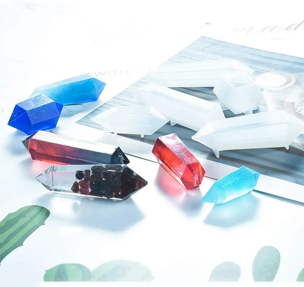 2019 คริสตัล UV EPOXY แม่พิมพ์ DIY แม่พิมพ์จี้เครื่องประดับเครื่องมือจี้ตกแต่งแม่พิมพ์ซิลิโคนสำหรับเรซิ่นอัญมณีทำ